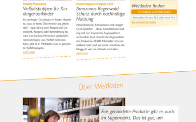 Relaunch von www.weltladen.de
