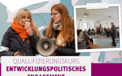 Misereor: Qualifizierungskurs „Entwicklungspolitisches Engagement“