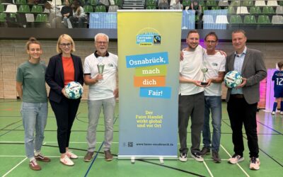 Pokale, Preise und viel Spaß beim 5. Fair-Trade-Schul-Cup der Osnabrücker Schulen